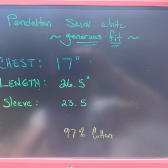 Pendleton White, Ruffled, Blouse - Picture 8 of 8